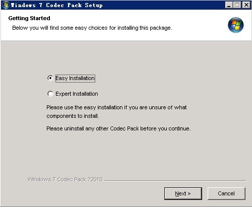 Windows 7 Codec Pack