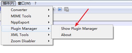 Notepad++(Notepad++ Plugin Manager)